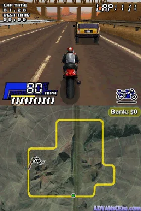 Powerbike (USA) screen shot game playing